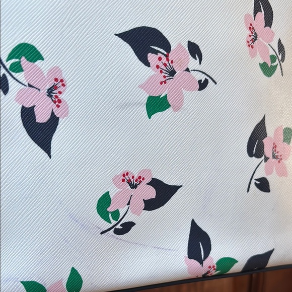 Kate Spade Floral Tote Bag - Cream and Black - Picture 15 of 16